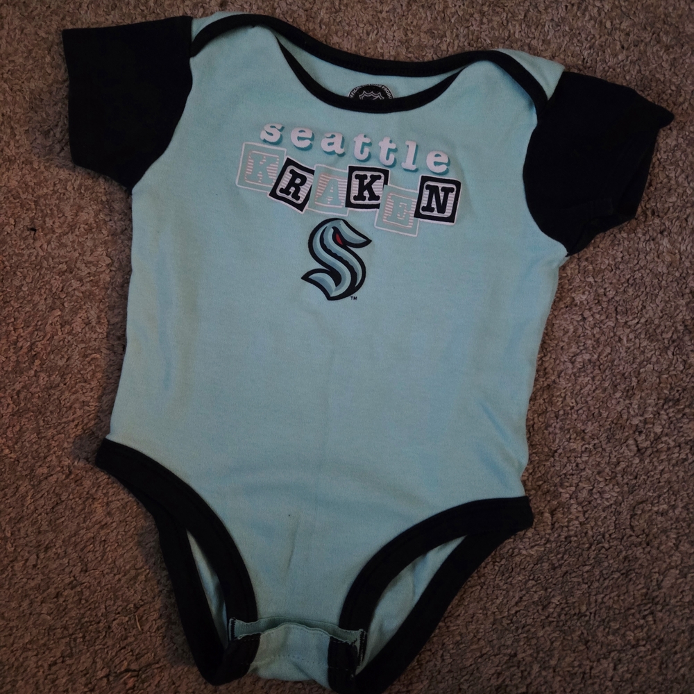 NHL Seattle Kraken Bodysuit For Baby!
